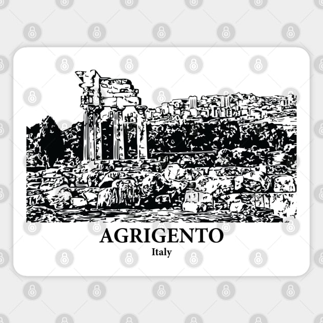 Agrigento - Italy Magnet by Lakeric